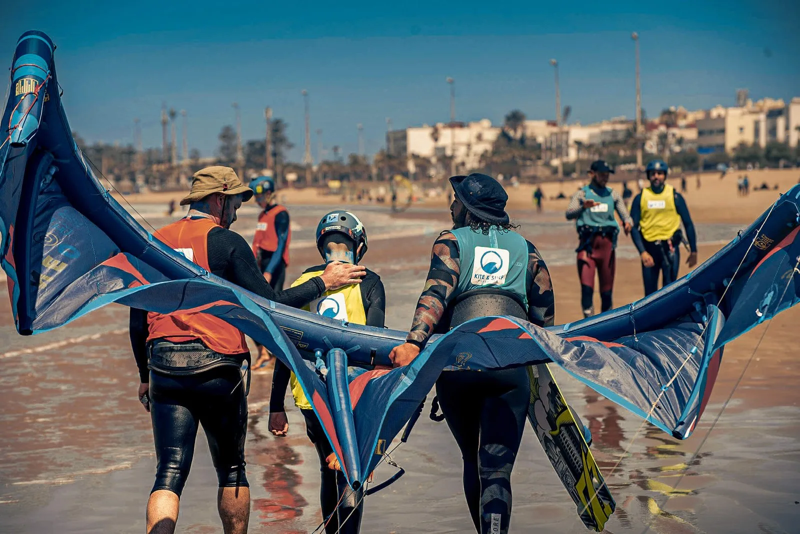 Surf devant Essaouira
